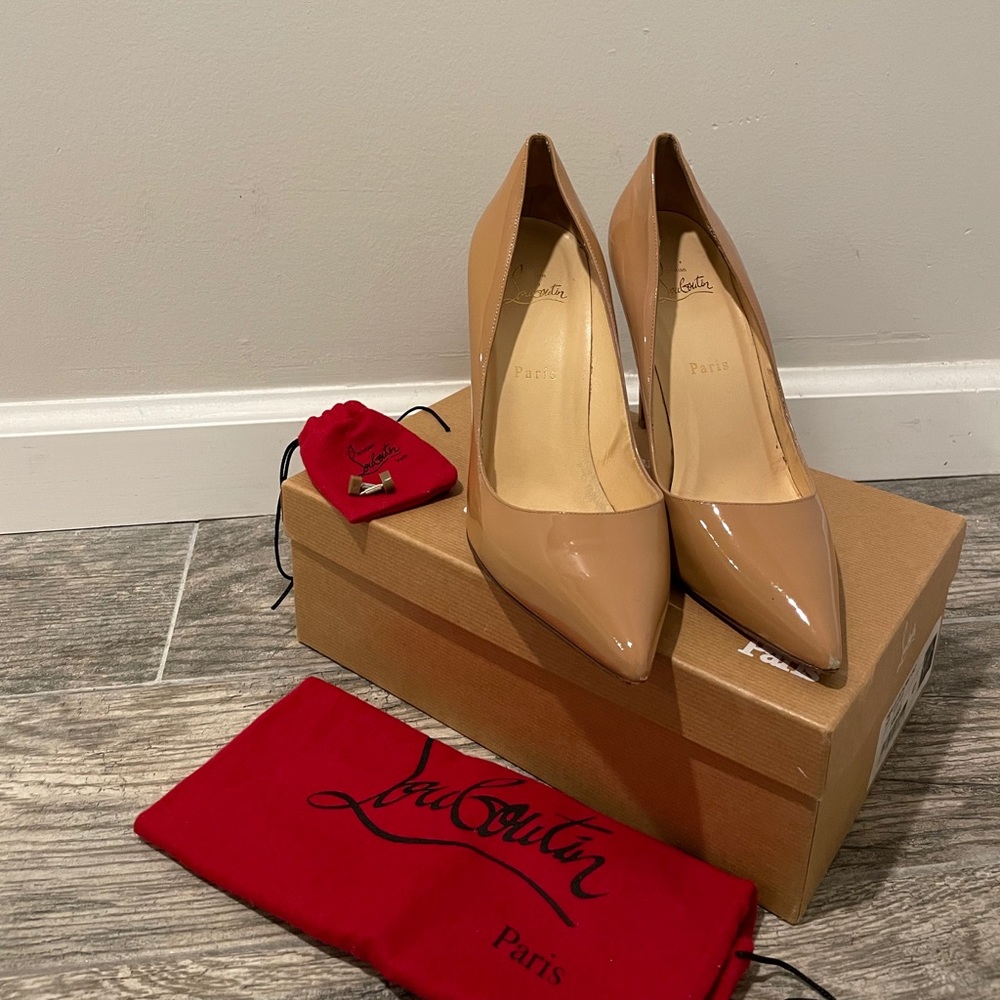 Christian louboutin pigalle 100 patent calf